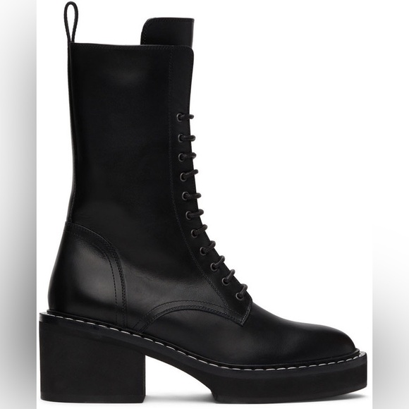 KHAITE Cody Lace-Up Combat Boots - Picture 2 of 12